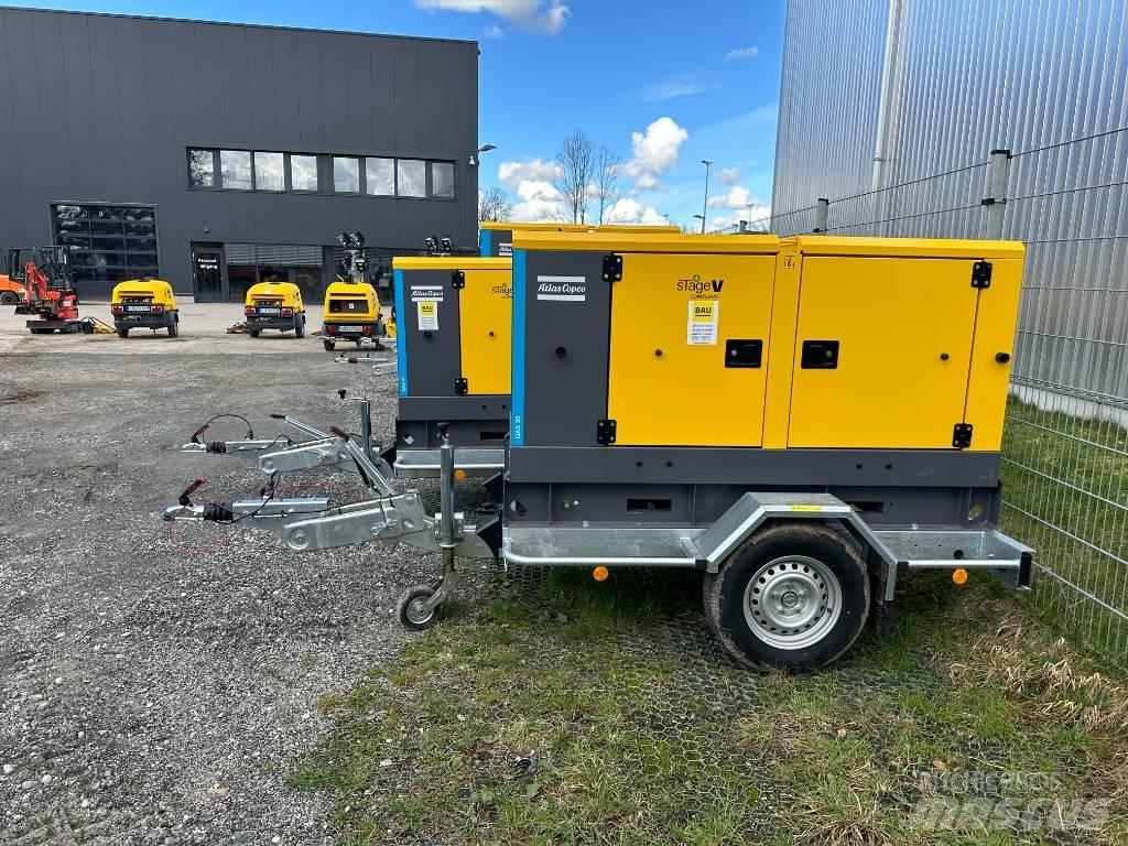 Atlas Copco QAS 30 Geradores Diesel