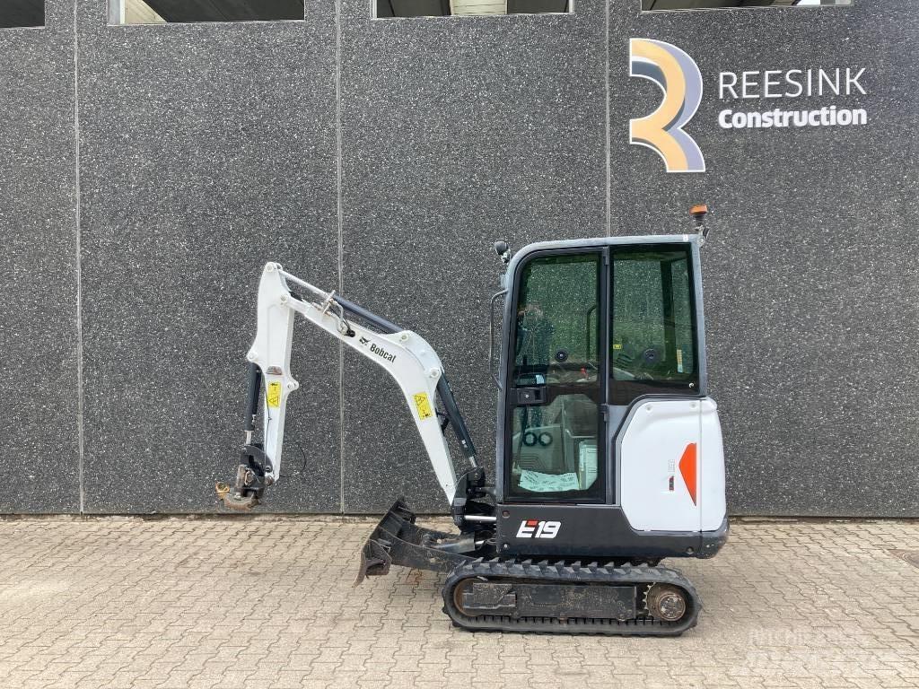 Bobcat E19 Miniescavadeiras