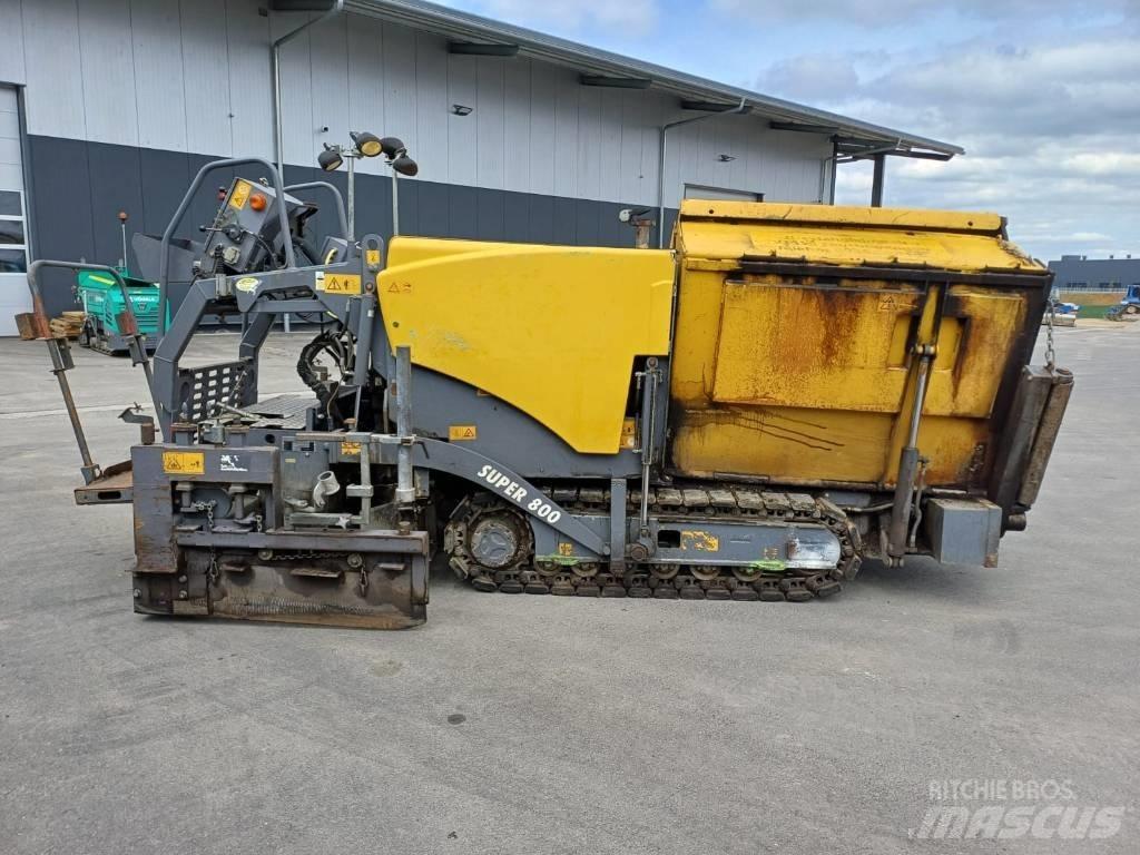 Vögele Super 800 Espalhadoras de asfalto