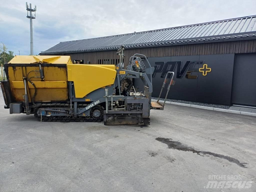 Vögele Super 800 Espalhadoras de asfalto