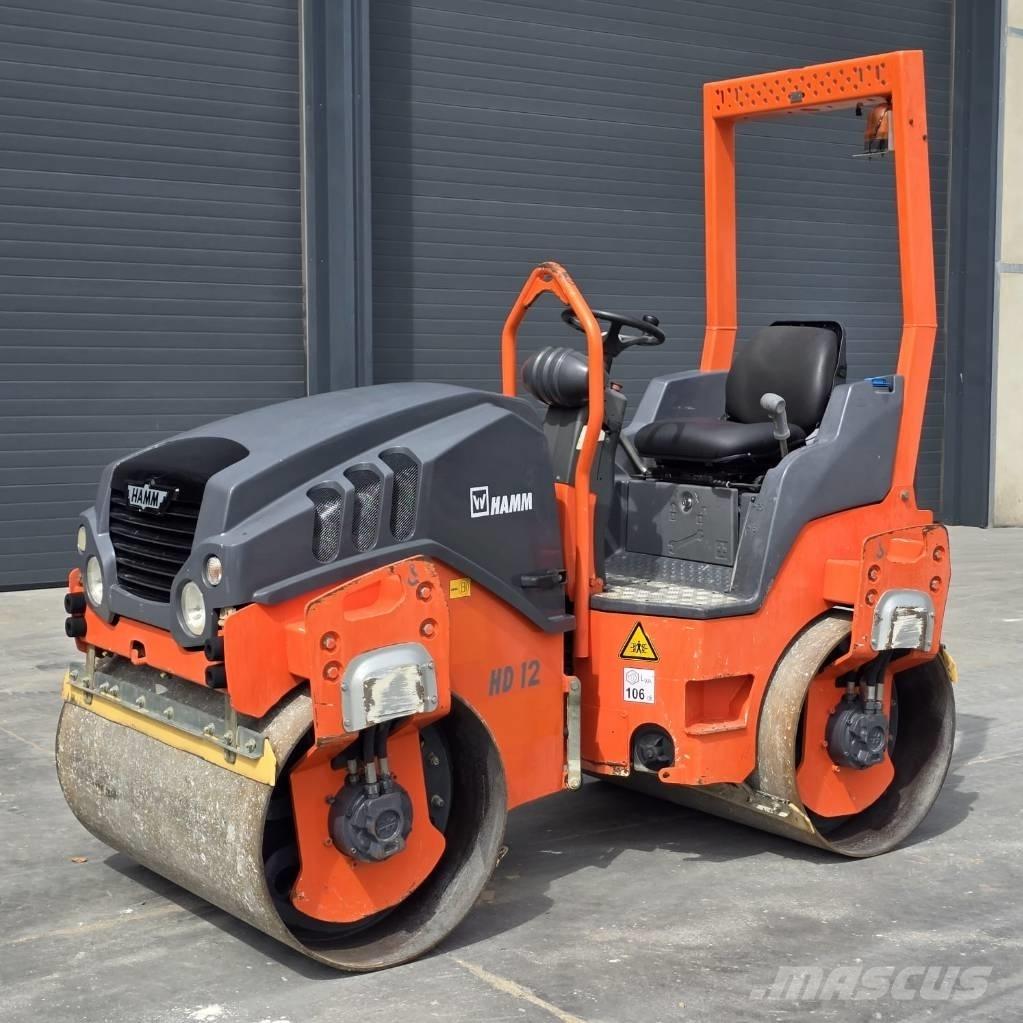 Hamm HD 12 VV Cilindros Compactadores tandem