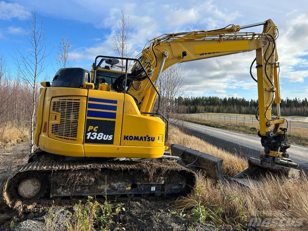 Komatsu PC138US-11E0 Escavadeiras de esteiras