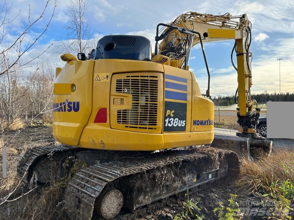 Komatsu PC138US-11E0 Escavadeiras de esteiras