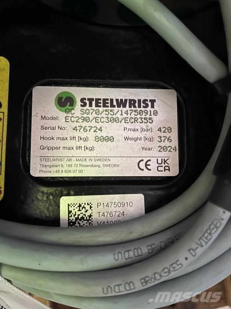 Steelwrist SQ70 Uniőes rápidas