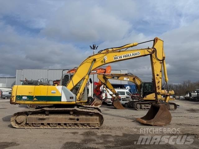 New Holland E 215 Escavadeiras de esteiras