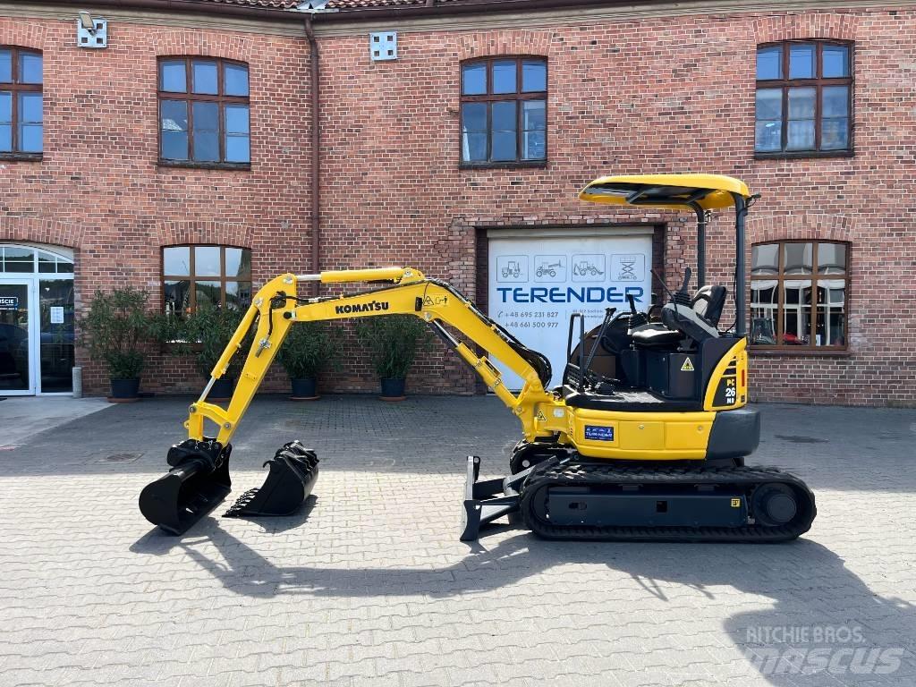 Komatsu PC 26 MR-3 Miniescavadeiras