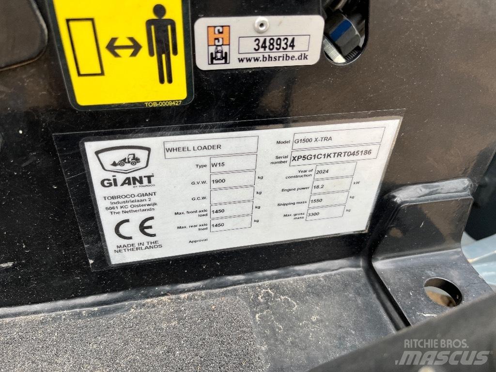 GiANT G 1500 X-tra Carregadeiras de rodas