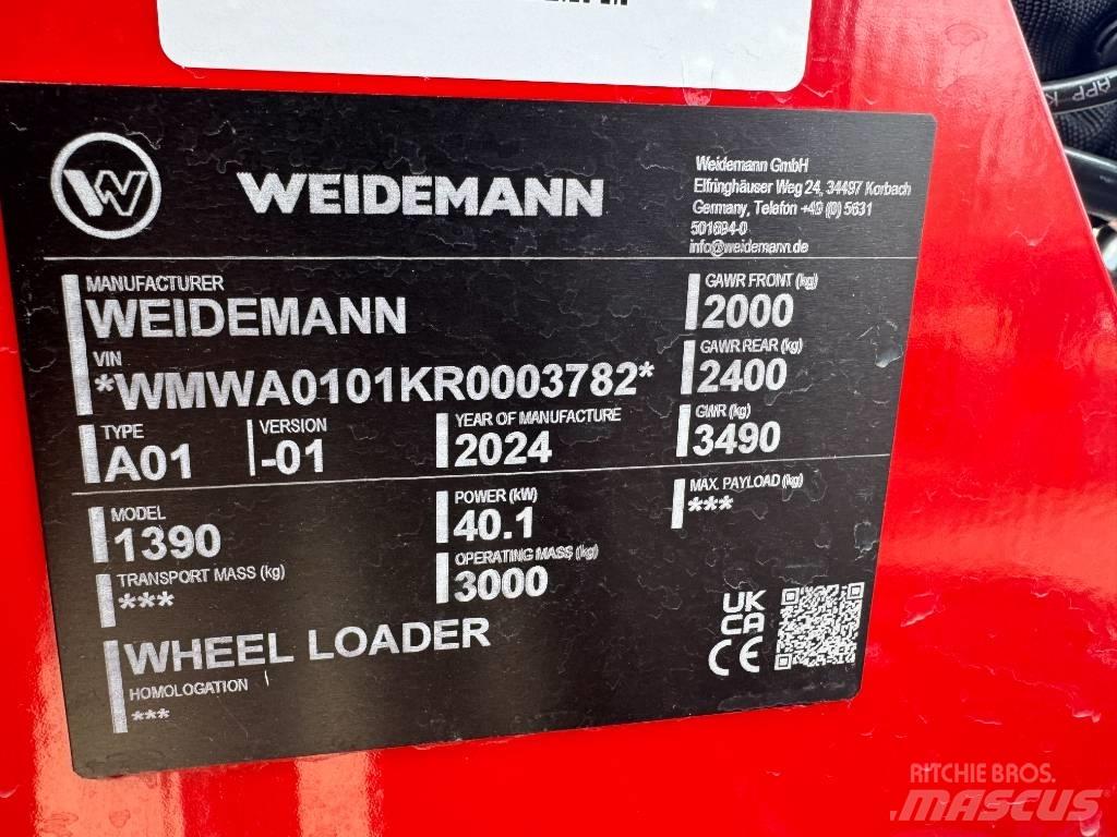 Weidemann 1390 Minicarregadeiras