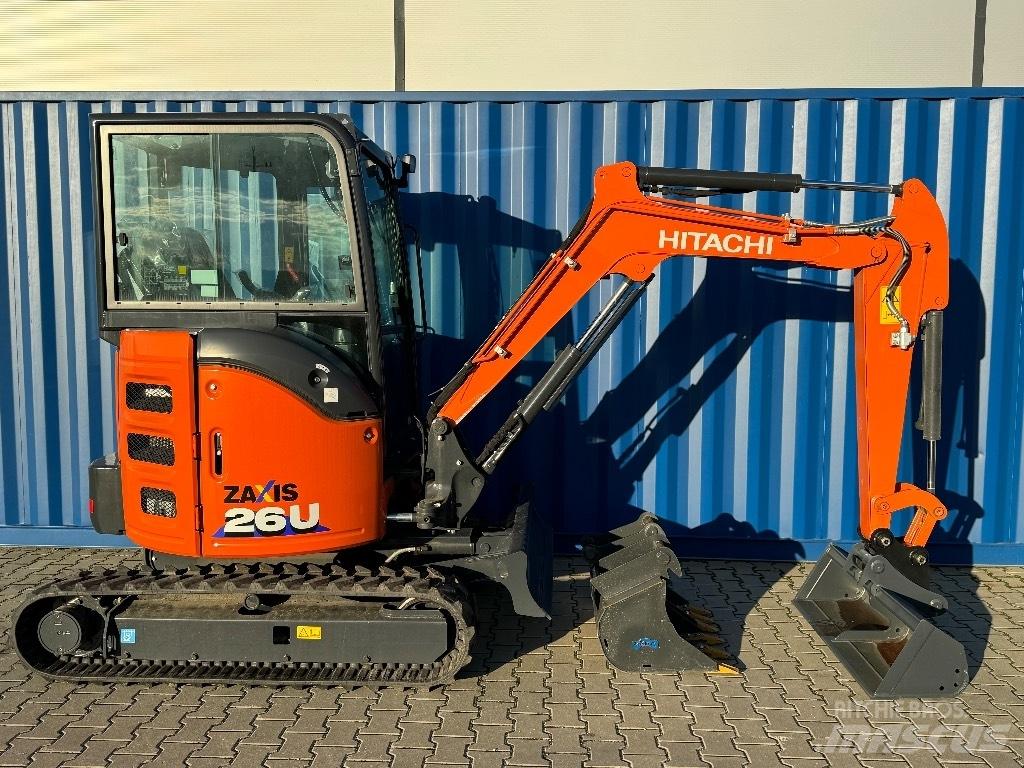 Hitachi ZX 26 U-6 Miniescavadeiras