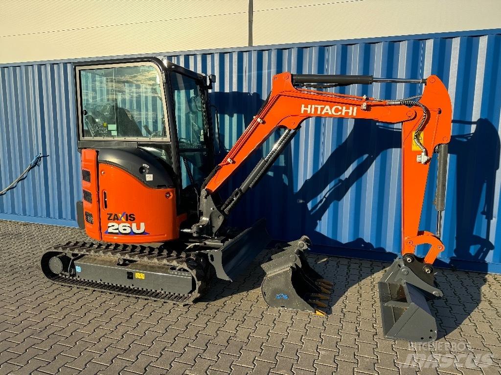 Hitachi ZX 26 U-6 Miniescavadeiras