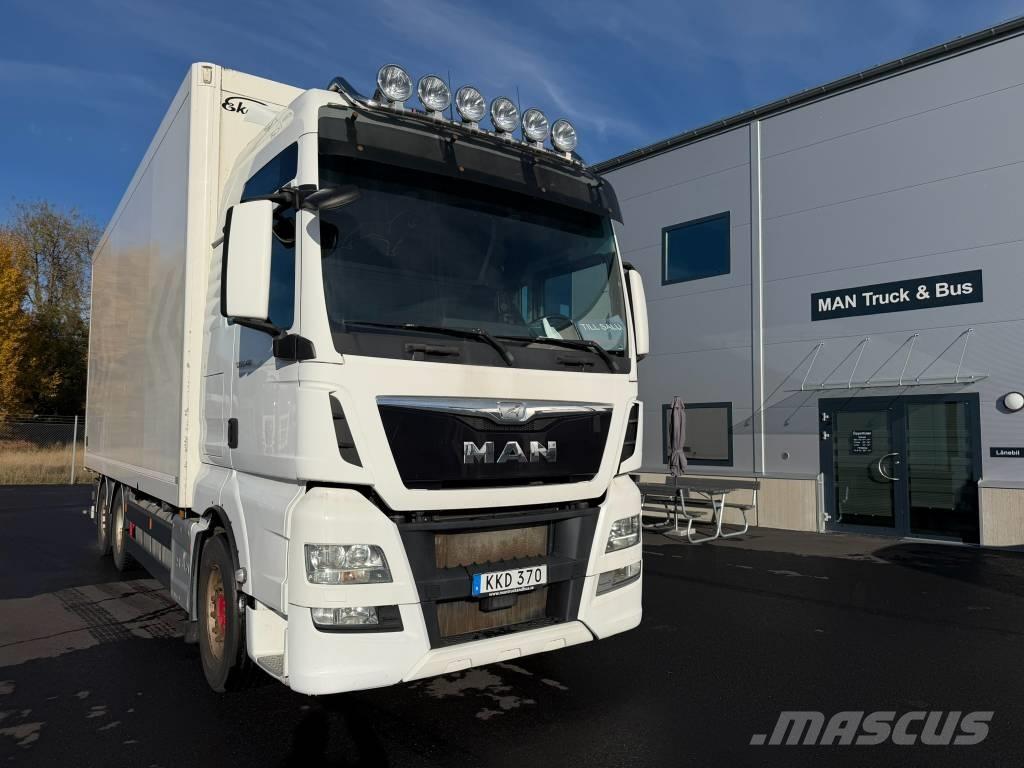 MAN TGX 26.480 6x2 Caminhões de caixa fechada