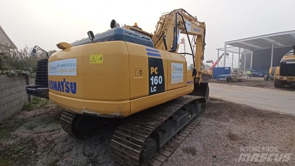 Komatsu PC160LC-8 Escavadeiras de esteiras