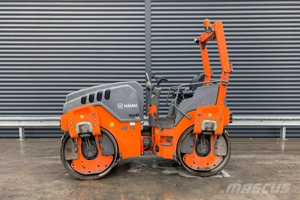 Hamm HD 14 VV Cilindros Compactadores tandem