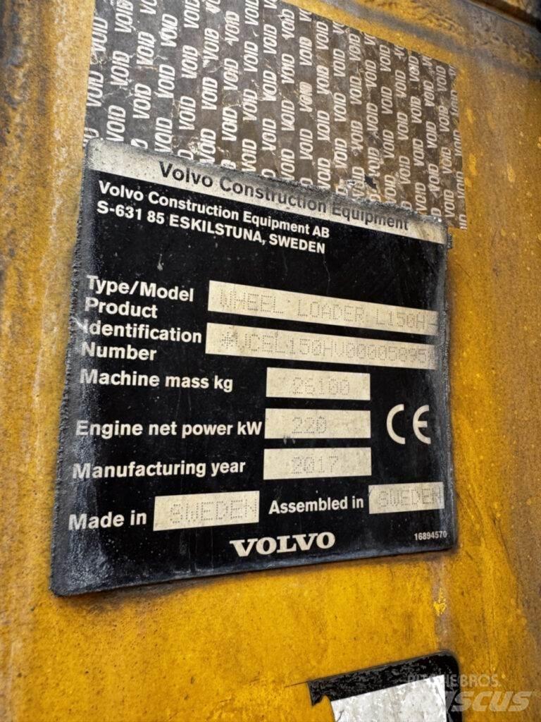 Volvo L150H Carregadeiras de rodas