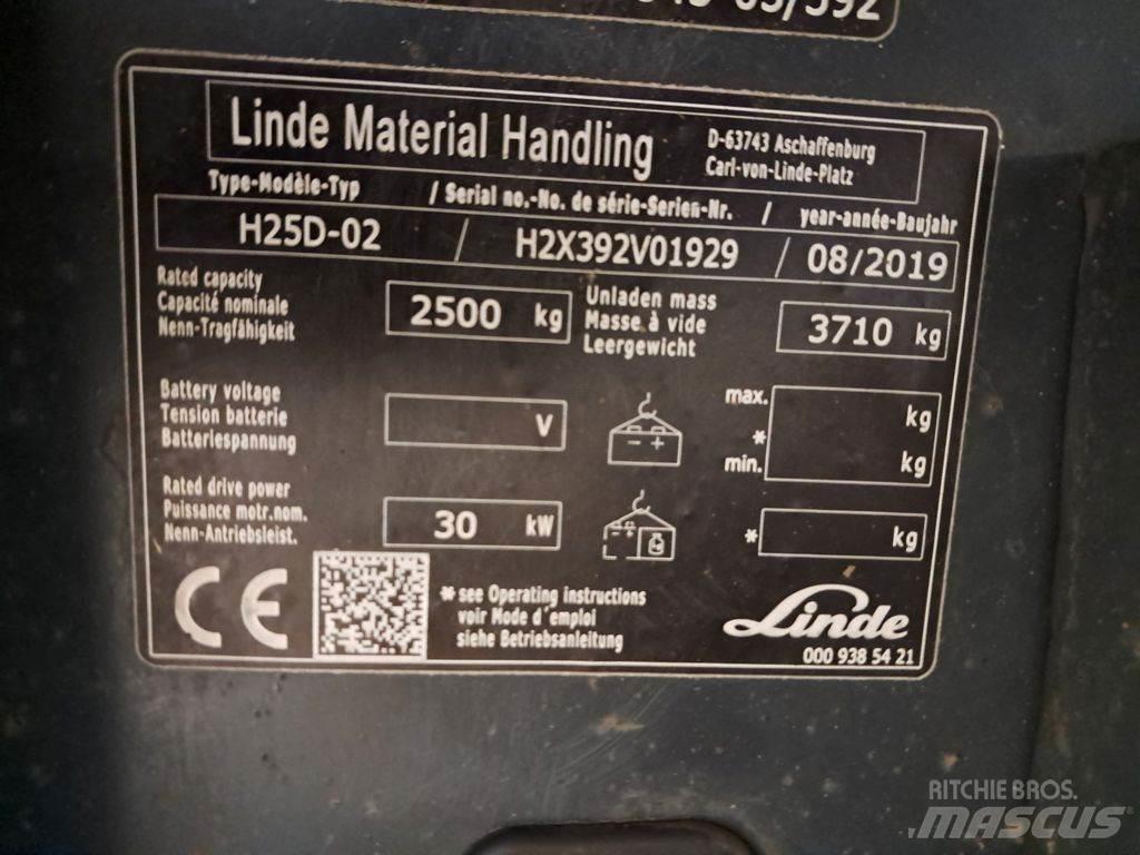 Linde H25D-02 Empilhadores Diesel