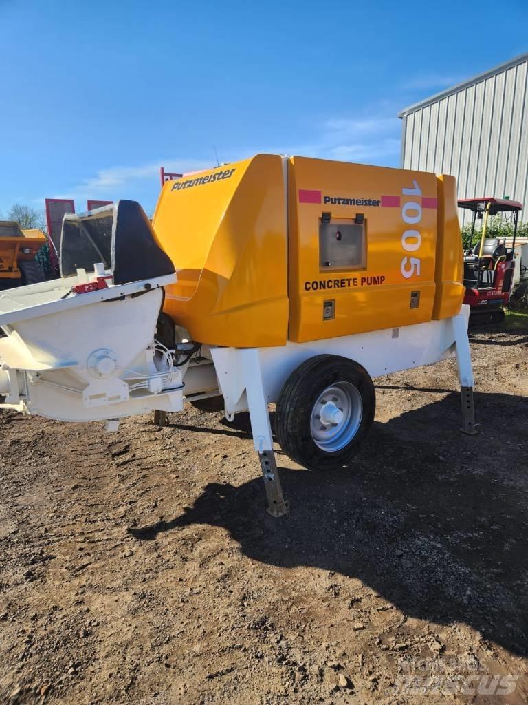 Putzmeister 1005D Bombas de Betonilha