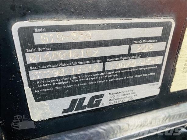 JLG G 10-55 A Manipulador telescópico