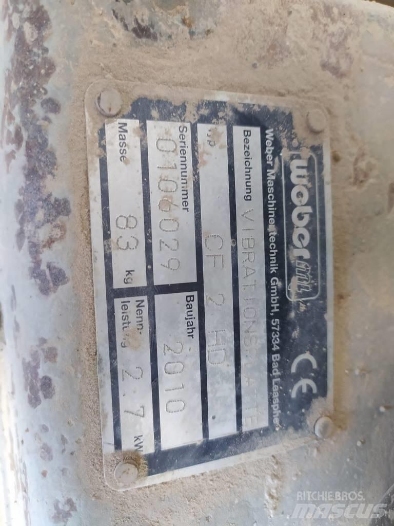 Weber CF2 Compactadores para terra