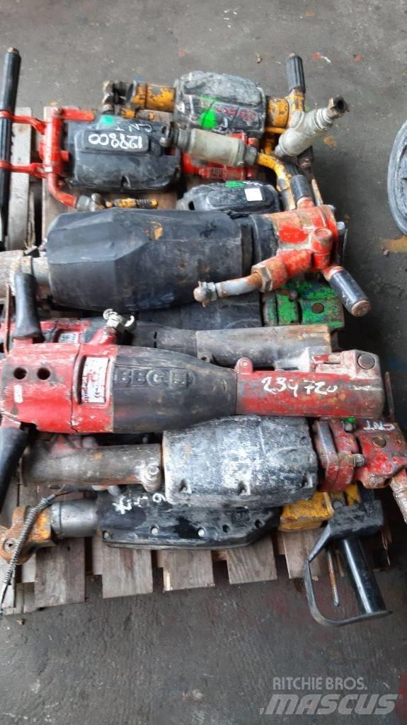 Atlas Copco 25 KI Martelos de quebragem