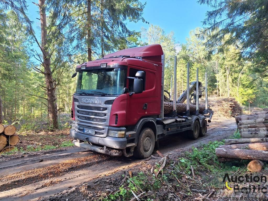 Scania R 480 Caminhões de transporte de troncos
