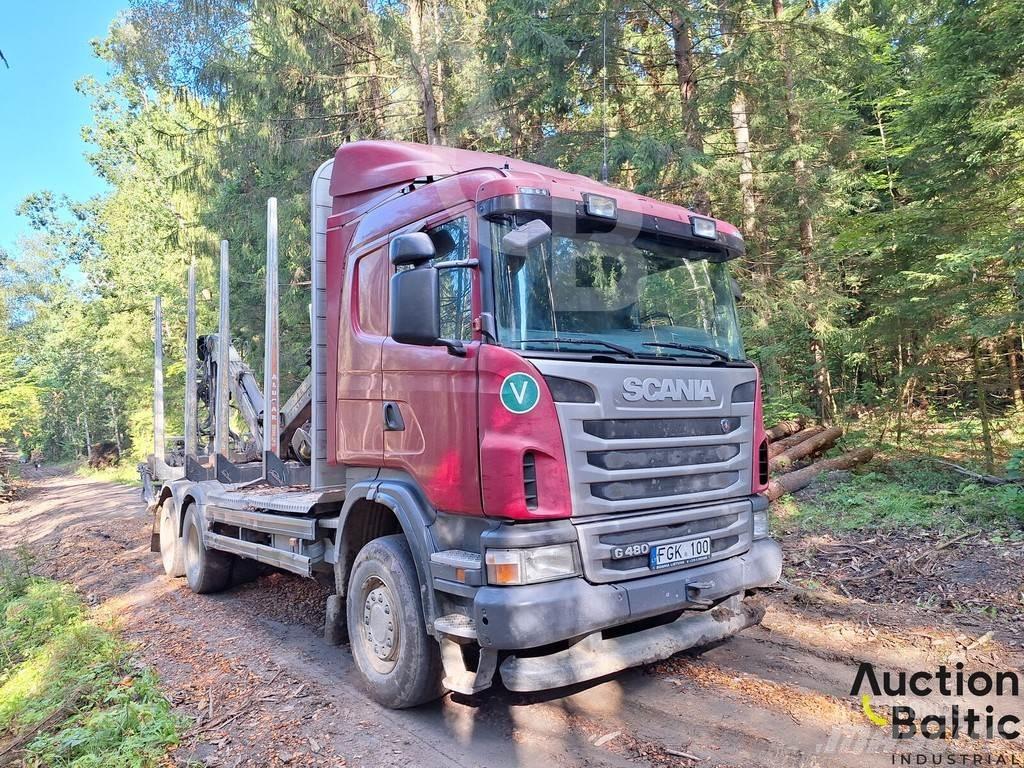 Scania R 480 Caminhões de transporte de troncos