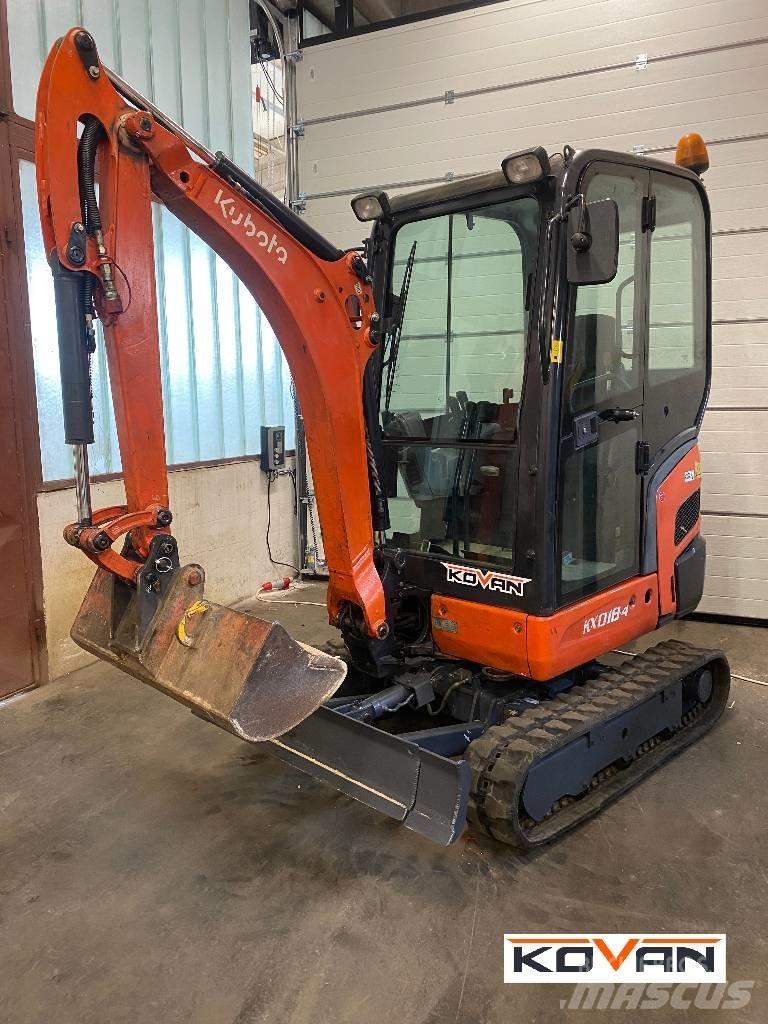 Kubota KX 018-4 Miniescavadeiras