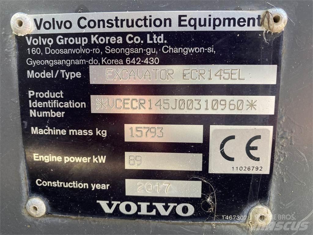 Volvo ECR145EL Escavadeiras de esteiras