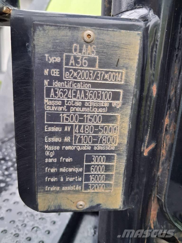 CLAAS Arion 640 Tratores Agrícolas usados