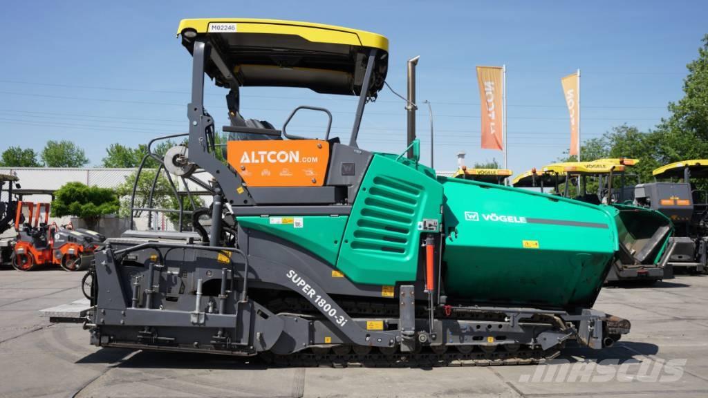 Vögele SUPER 1800-3I Espalhadoras de asfalto