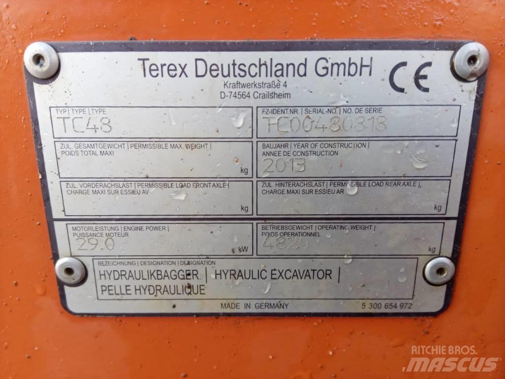 Terex TC 48 Miniescavadeiras