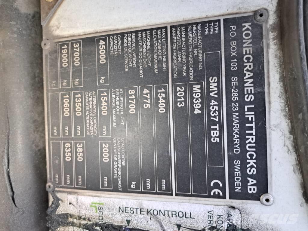 SMV SMV 4537 TB5 Guindastes móveis