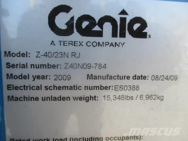 Genie Z 40/23 N RJ Elevadores braços articulados