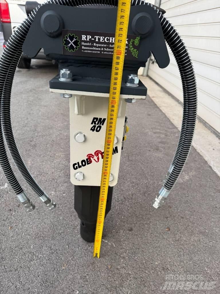  Globram RM40 Miniescavadeiras
