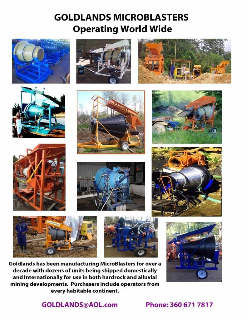  GOLDLANDS GOLDFLOW Outro equipamentos subterrâneos