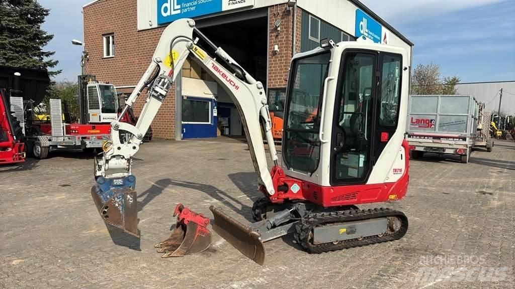 Takeuchi TB216 Miniescavadeiras
