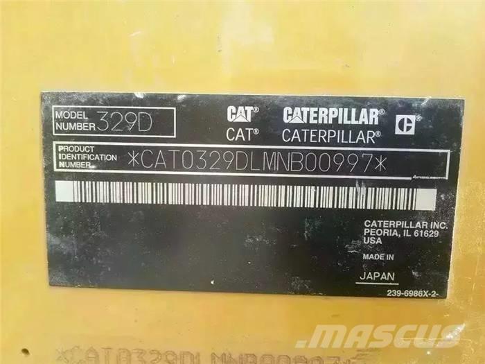 CAT 329 D L Escavadeiras de esteiras