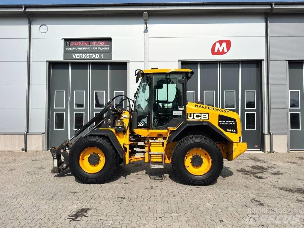 JCB 413 Carregadeiras de rodas