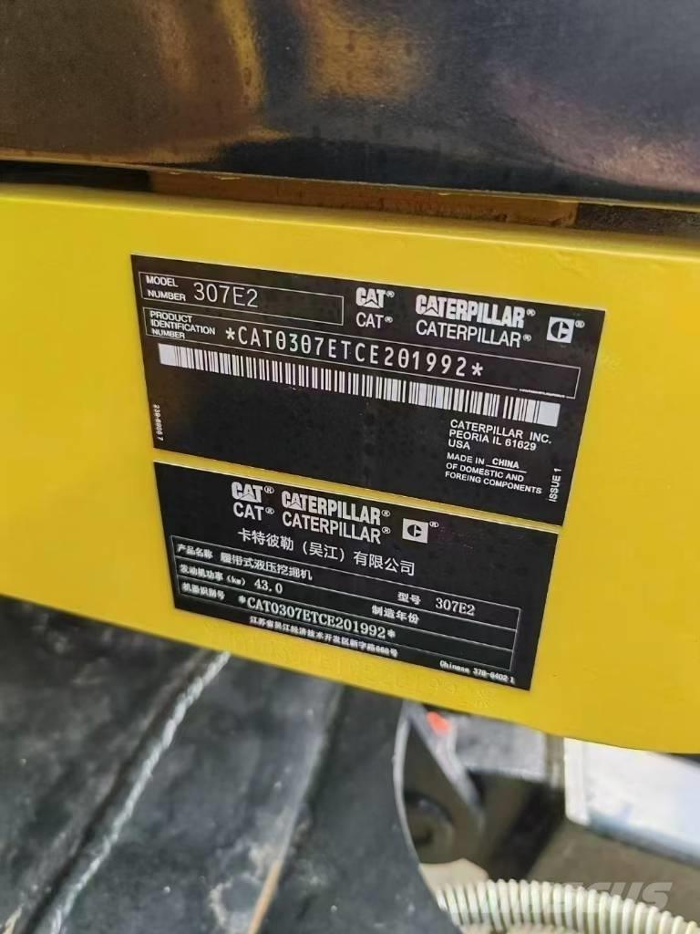 CAT 307E2 Escavadeiras de esteiras