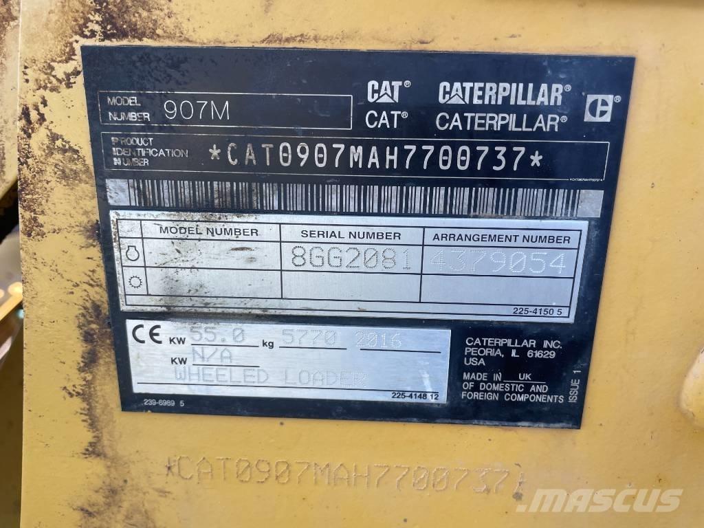 CAT 907 M Carregadeiras de rodas