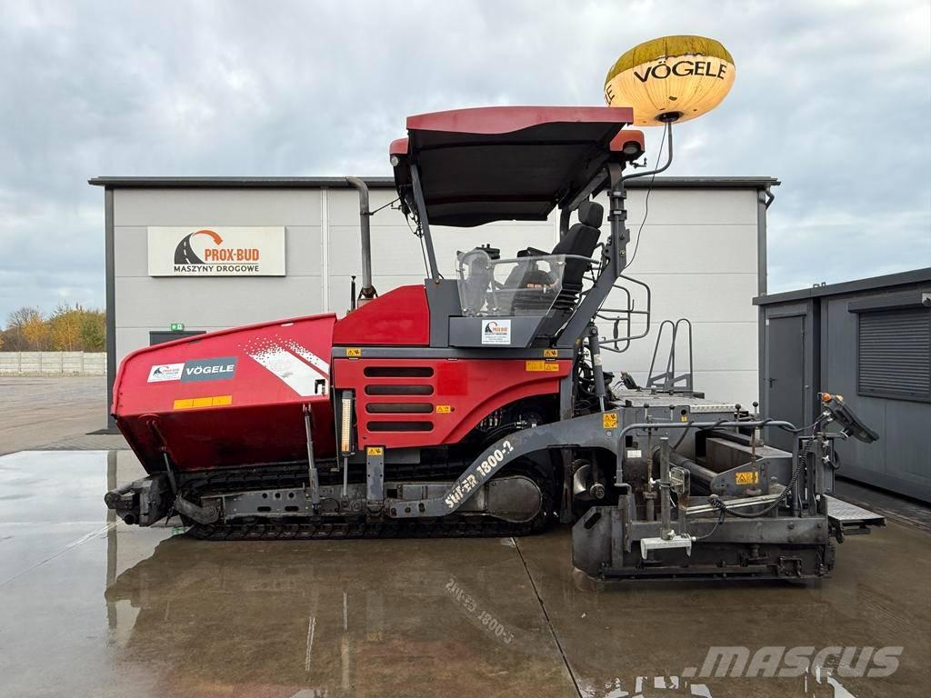 Vögele super 1800-2 Espalhadoras de asfalto