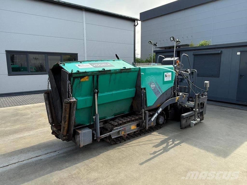Vögele Super 800 Espalhadoras de asfalto