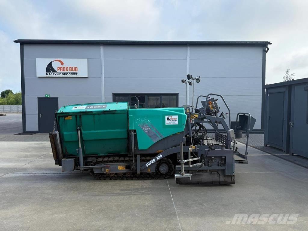 Vögele Super 800 Espalhadoras de asfalto