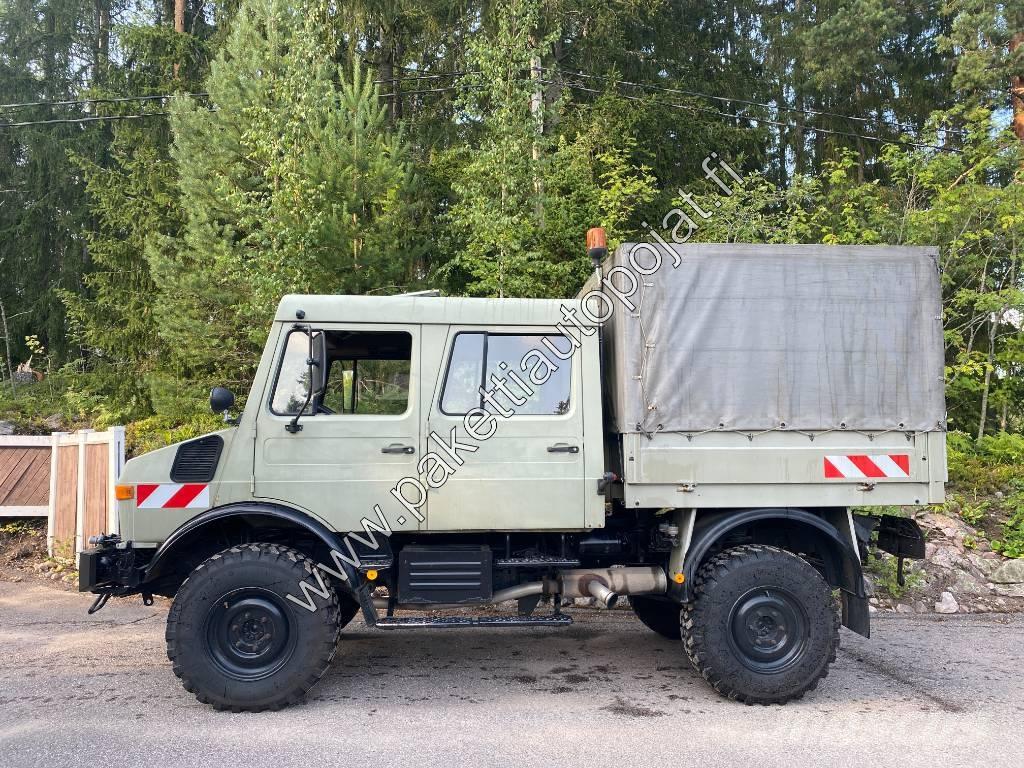 Unimog U 1250L DoKa Camiões caixa cortinas laterais
