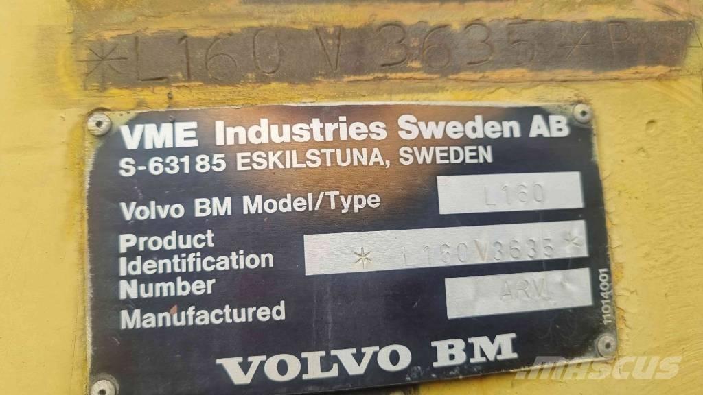 Volvo L 160 Carregadeiras de rodas