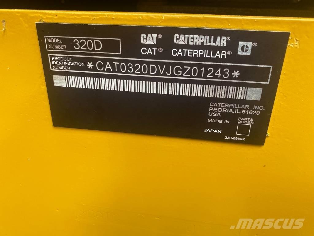 CAT 320 D Escavadeiras de esteiras