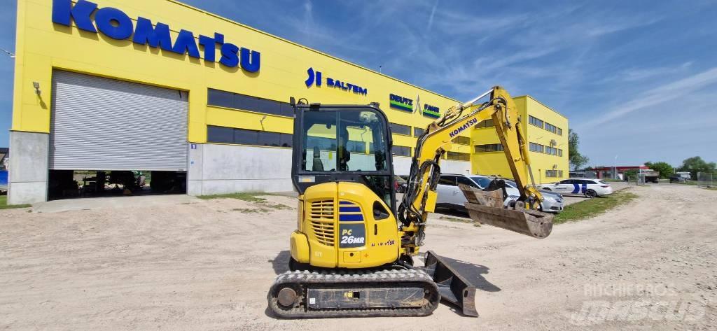 Komatsu PC 26 MR Miniescavadeiras