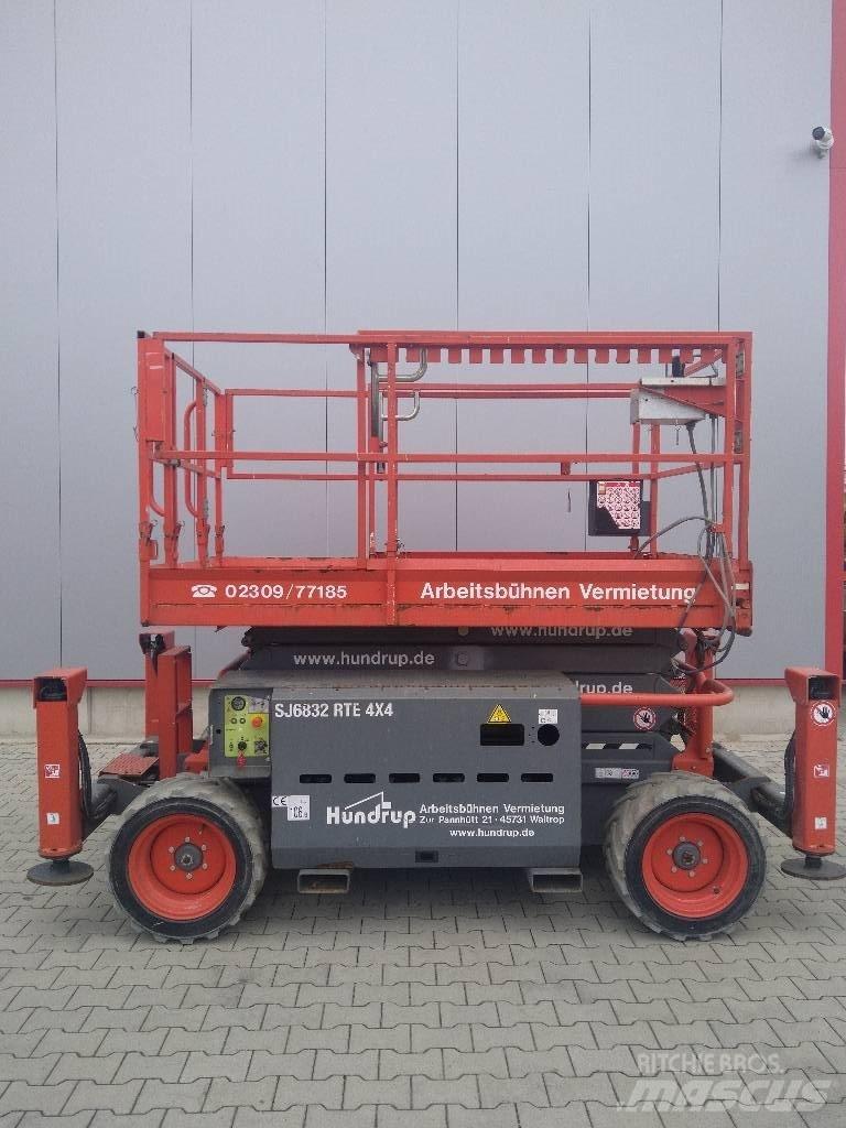 SkyJack SJ 6832 RTE Elevadores de tesoura
