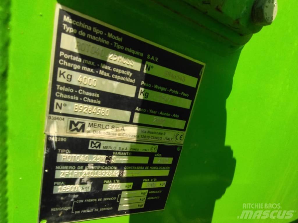 Merlo 40.25 Manipulador telescópico