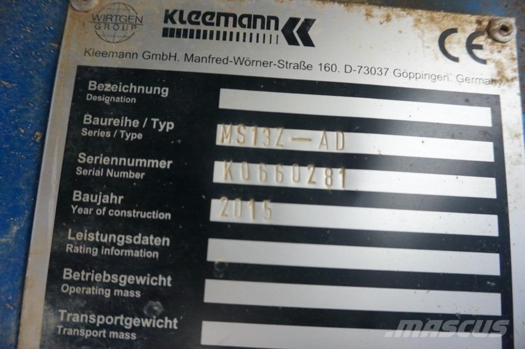Kleemann MS 13 Z Crivos móveis