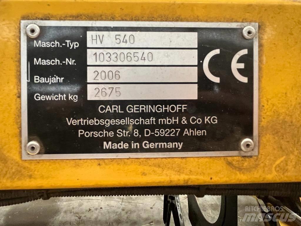 Geringhoff HV 540 Ceifeiras debulhadoras compactas